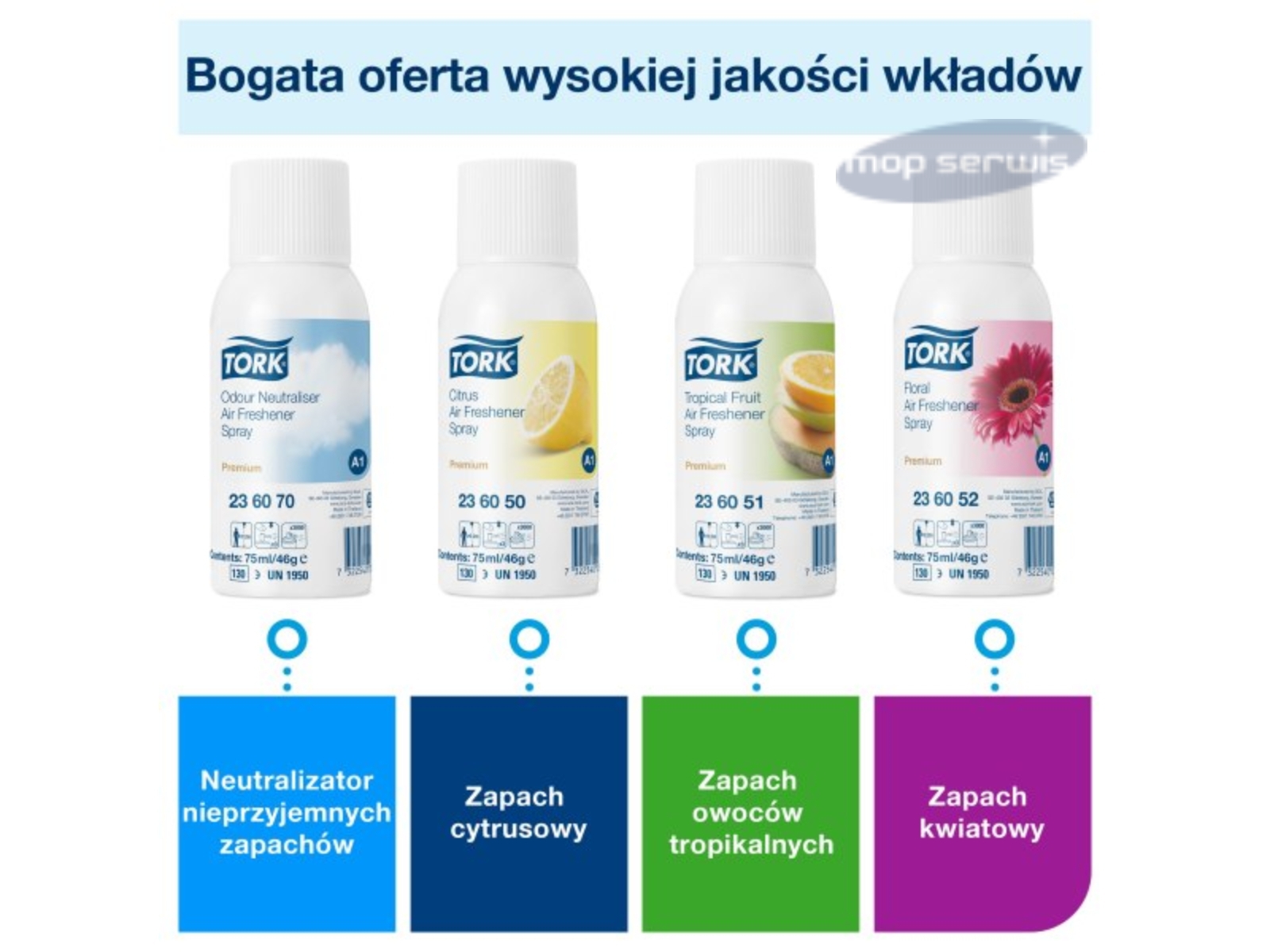 Dozownik A1 TORK 256055 do odświeżaczy Szary